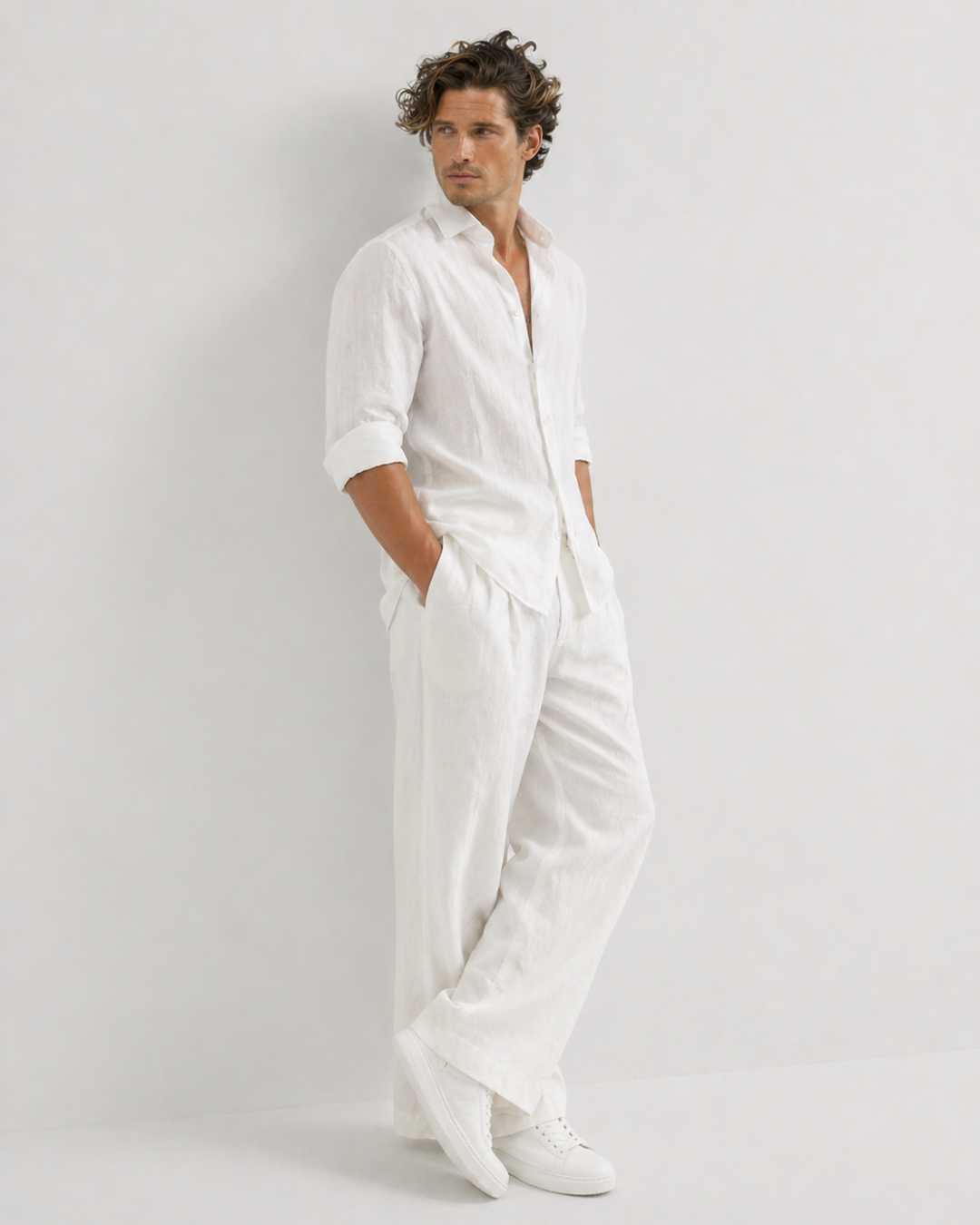 Bahama Pure Linen Set - Shirt and Pant