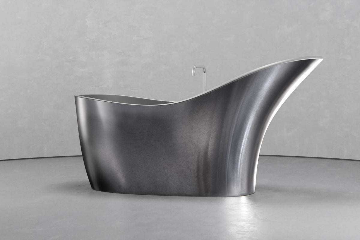 Slipper Freestanding Concrete Bathtub – Bespoke Collection
